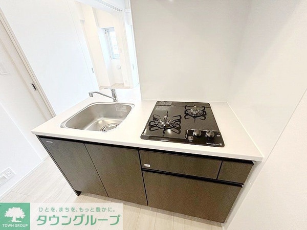 キッチン(【初期費用分割・クレカ対応】一都三県のお部屋探しは2025…)