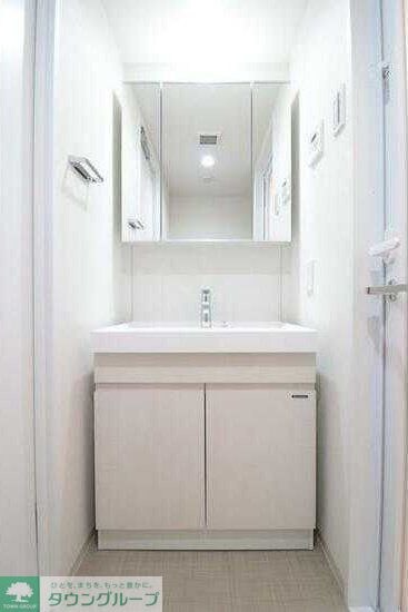 物件内観写真12　(洗面*施工中、イメージ図)