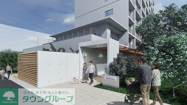 エントランス(駐車場)