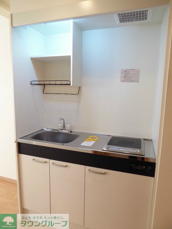 キッチン(一人暮らしに丁度いいサイズのキッチンです！)