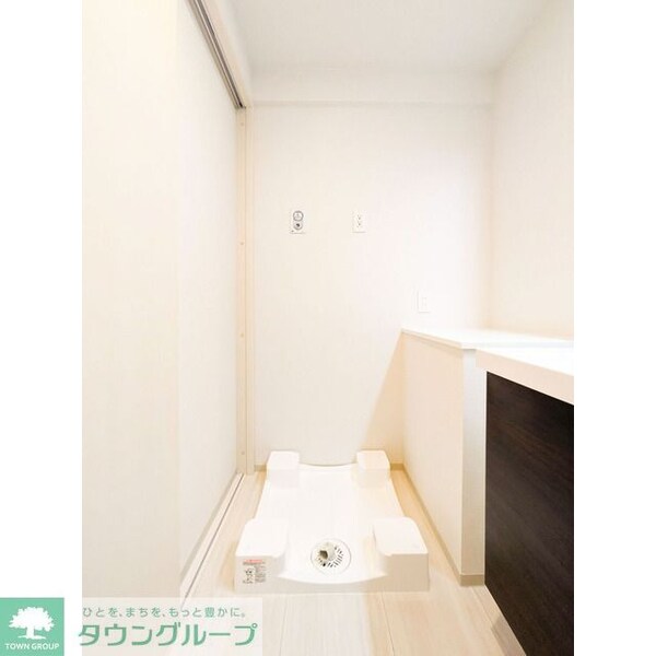 設備(洗濯機置き場)