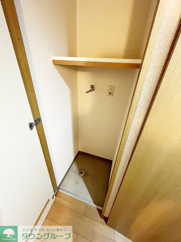 設備(室内洗濯機置き場)