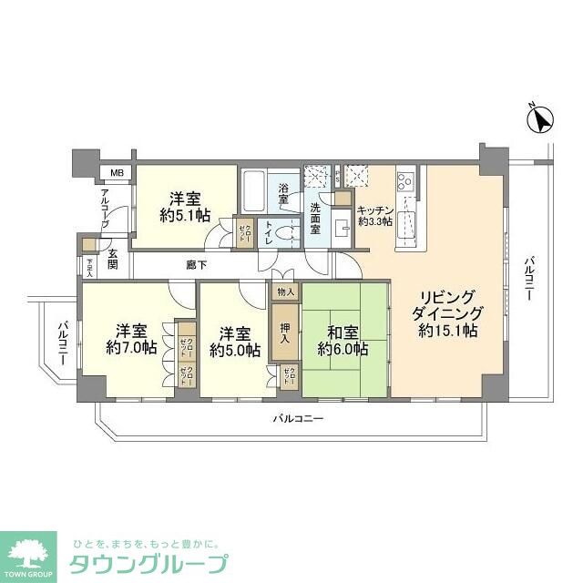 間取図