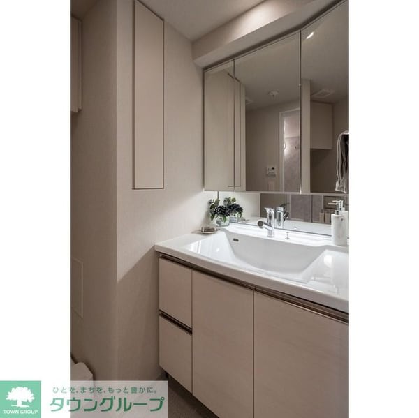 洗面(【家具・家電の備え付けはありません】)