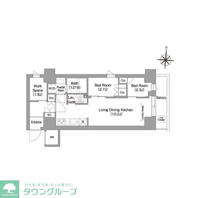 間取図