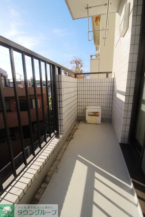 バルコニー(※別部屋参考写真です)