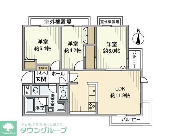 間取図(平面図)