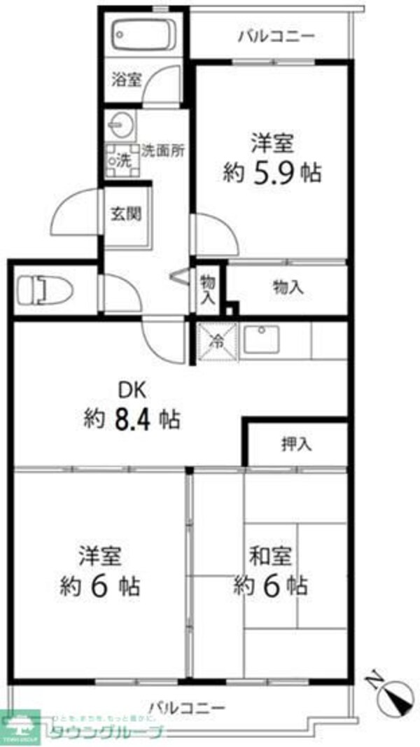 間取図(平面図)