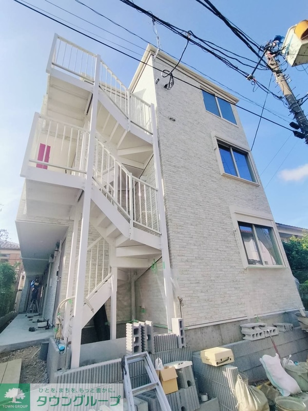 外観(建築中の外観でございます)