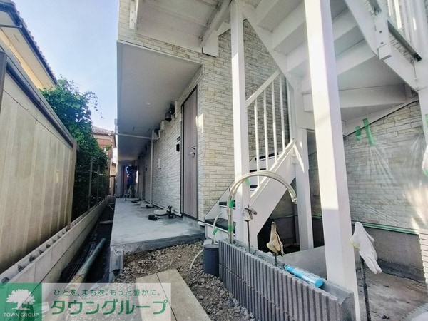 エントランス(建築中外観でございます)