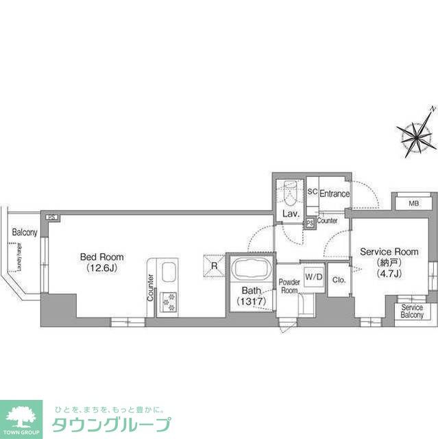 間取図