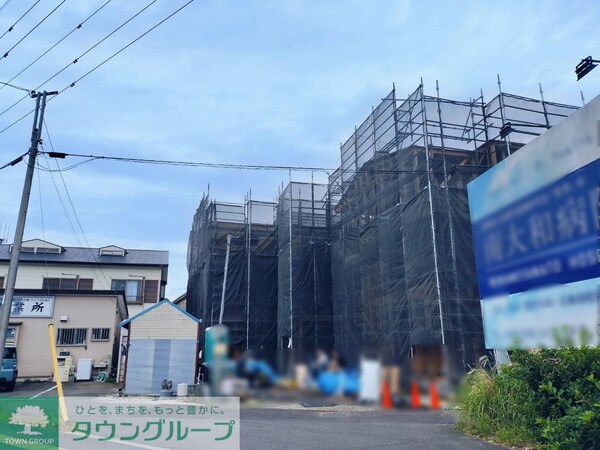 エントランス(建築中でございます。)
