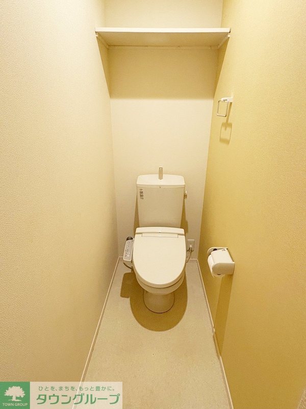 トイレ(※写真は同物件の別部屋です。)