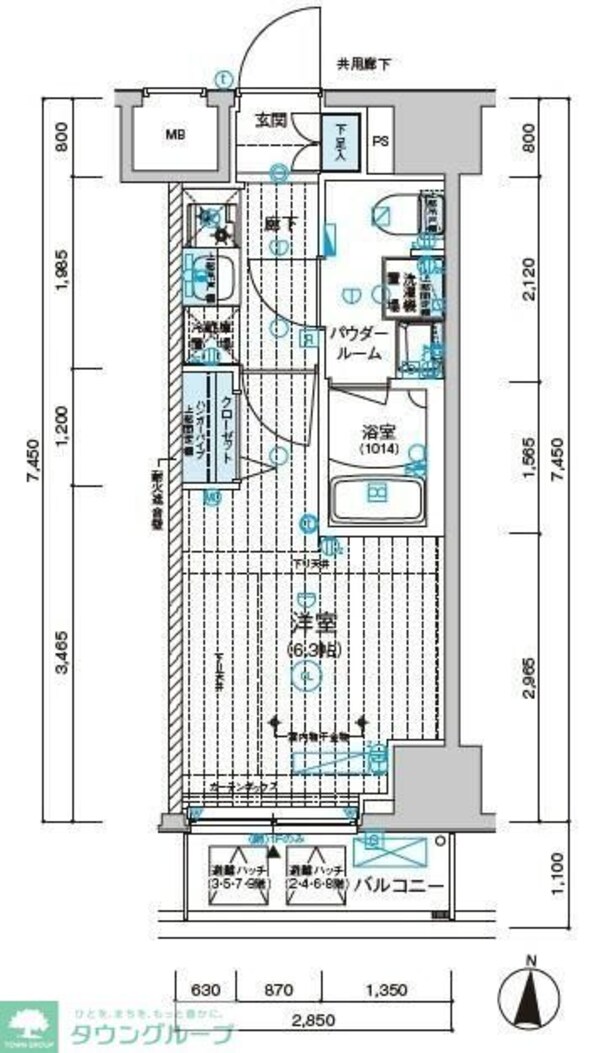 間取図(平面図)