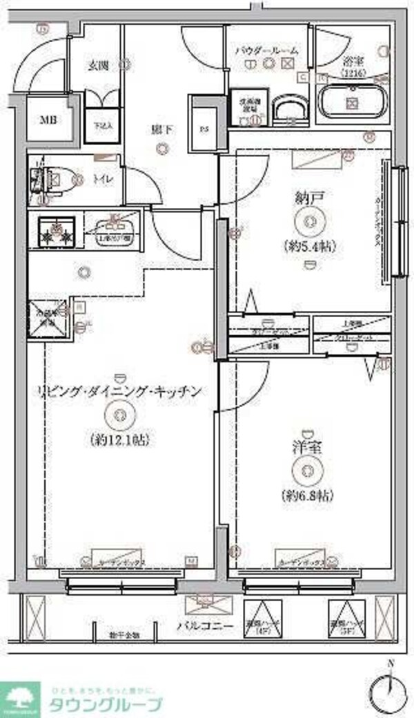 間取図(平面図)