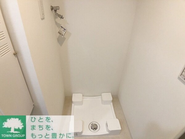 設備(室内洗濯機置き場)