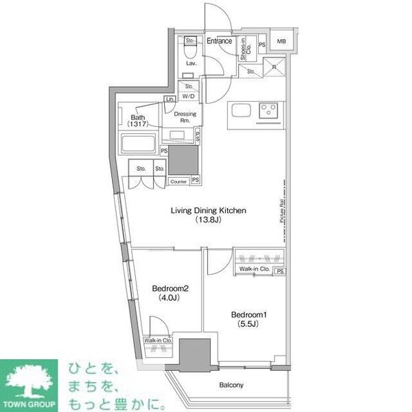 間取図(平面図)(★タウンハウジング五反田店取扱い★)