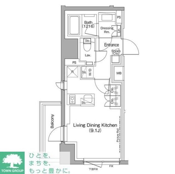 間取図(平面図)