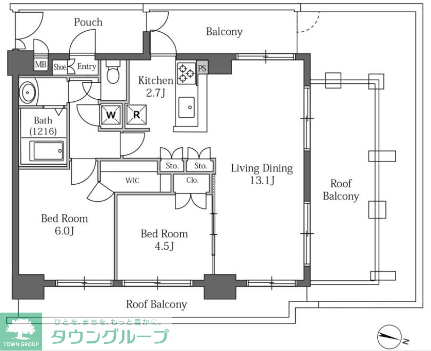 間取図