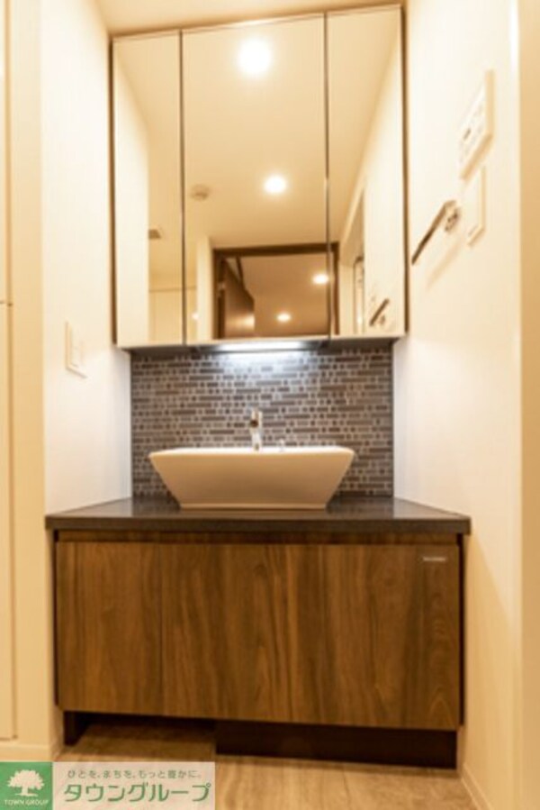 洗面(※写真は同タイプ住戸です。)