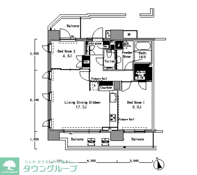 間取図