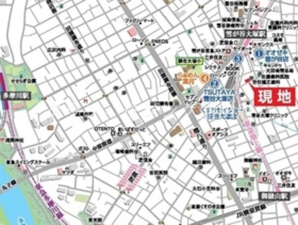 地図(★タウンハウジング蒲田店取り扱い★)