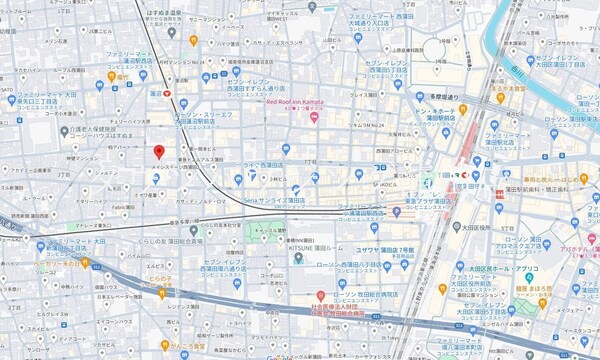 地図(★タウンハウジング蒲田店取り扱い★)