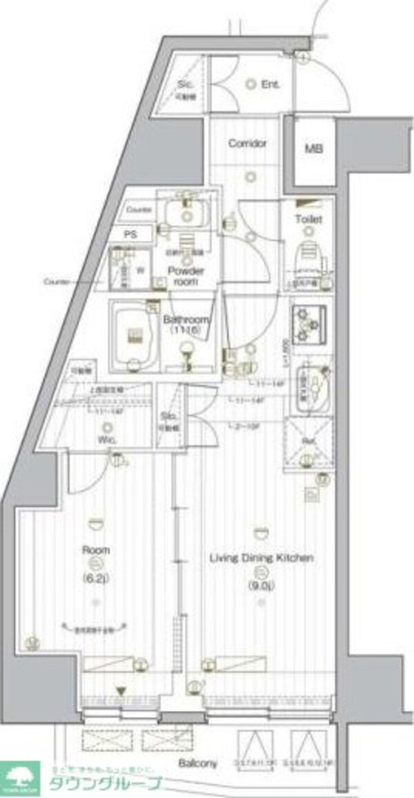 間取図(平面図)