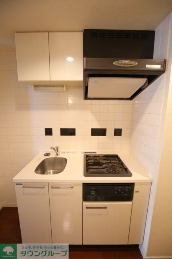 キッチン(システムキッチン（2口ガスコンロ）)