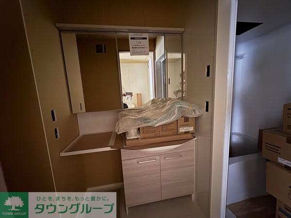 洗面(建築中です)