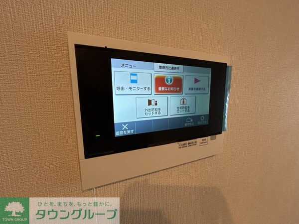 設備(TVモニター付きインターホン)