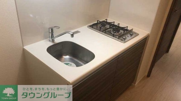 キッチン(システムキッチン（2口ガスコンロ）)