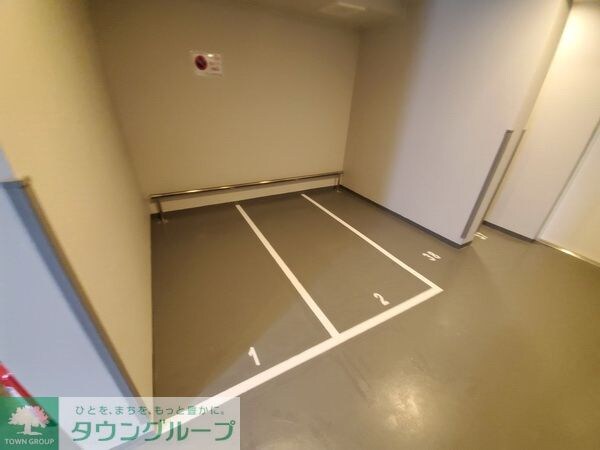 共有部分(バイク置き場)