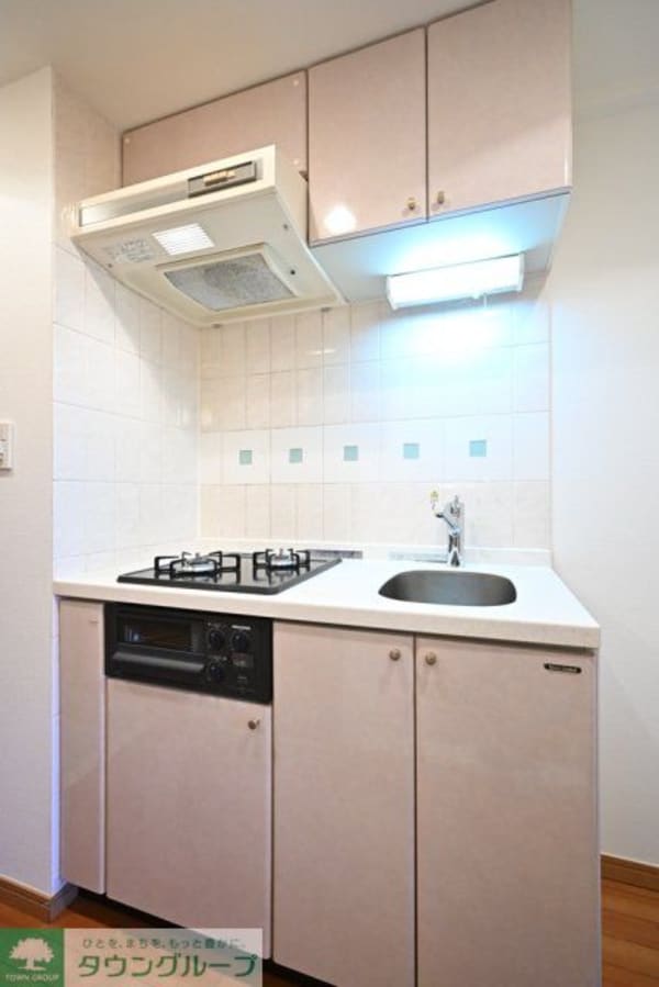 キッチン(システムキッチン（2口ガスコンロ・グリル付）)