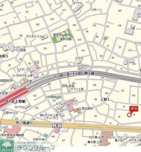 地図(間取図)