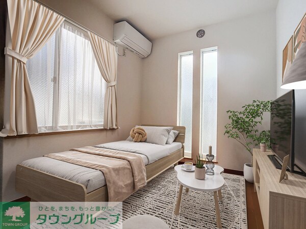 リビング・居室(※家具家電は物件に付帯しません。)