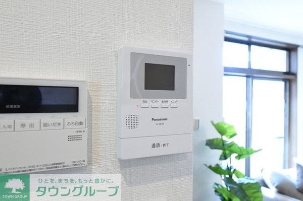 セキュリティ(モニター付インターフォン※家具小物等はイメージです)