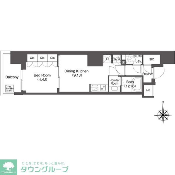 間取図(平面図)