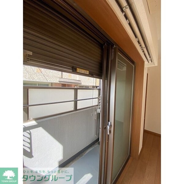 バルコニー(防犯シャッター)