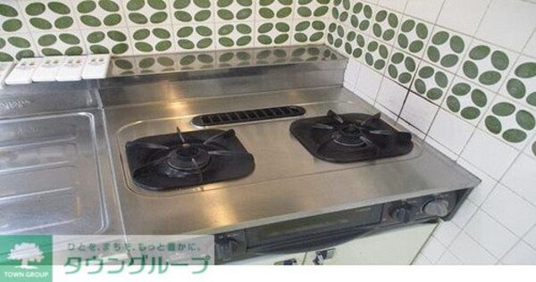 キッチン(２口ガスコンロ　※2025年7月撮影)