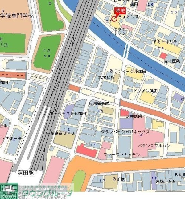 地図(★タウンハウジング蒲田店取り扱い★)