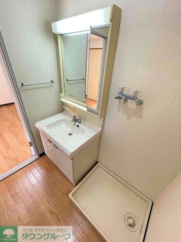 設備(室内洗濯機置場　※2023年12月撮影)