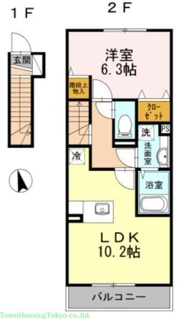 間取図(平面図)(★タウンハウジング取り扱い★)