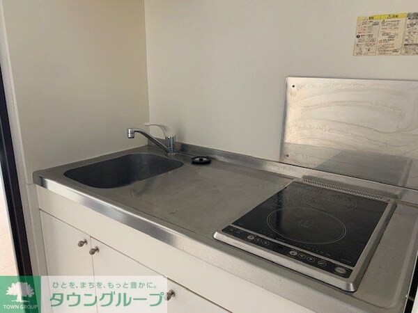 キッチン(シングルレバー設置　シンク広めです♪)