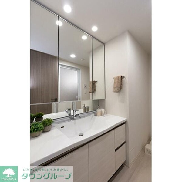 洗面(※同タイプの住戸です)