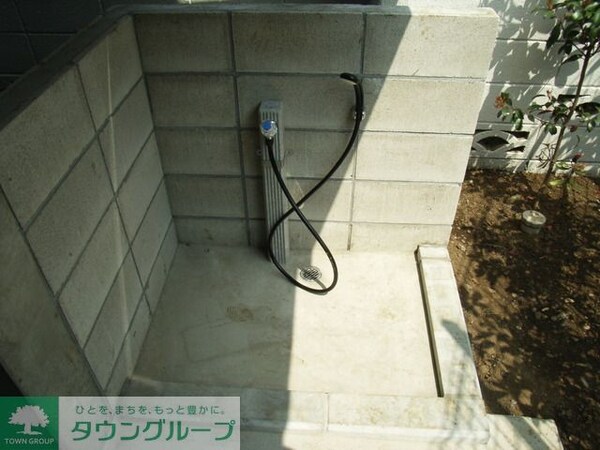 共有部分(ペット専用洗い場)