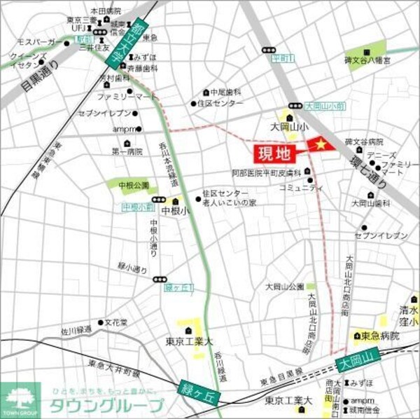 地図(お部屋探しは株式会社　タウンハウジング　までお気軽にお問合…)