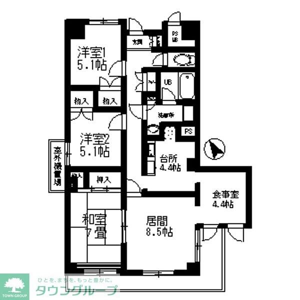 間取図(平面図)