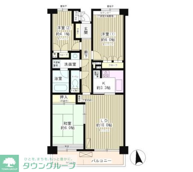 間取図