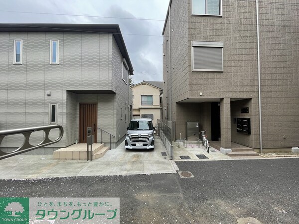 眺望(駐車場)